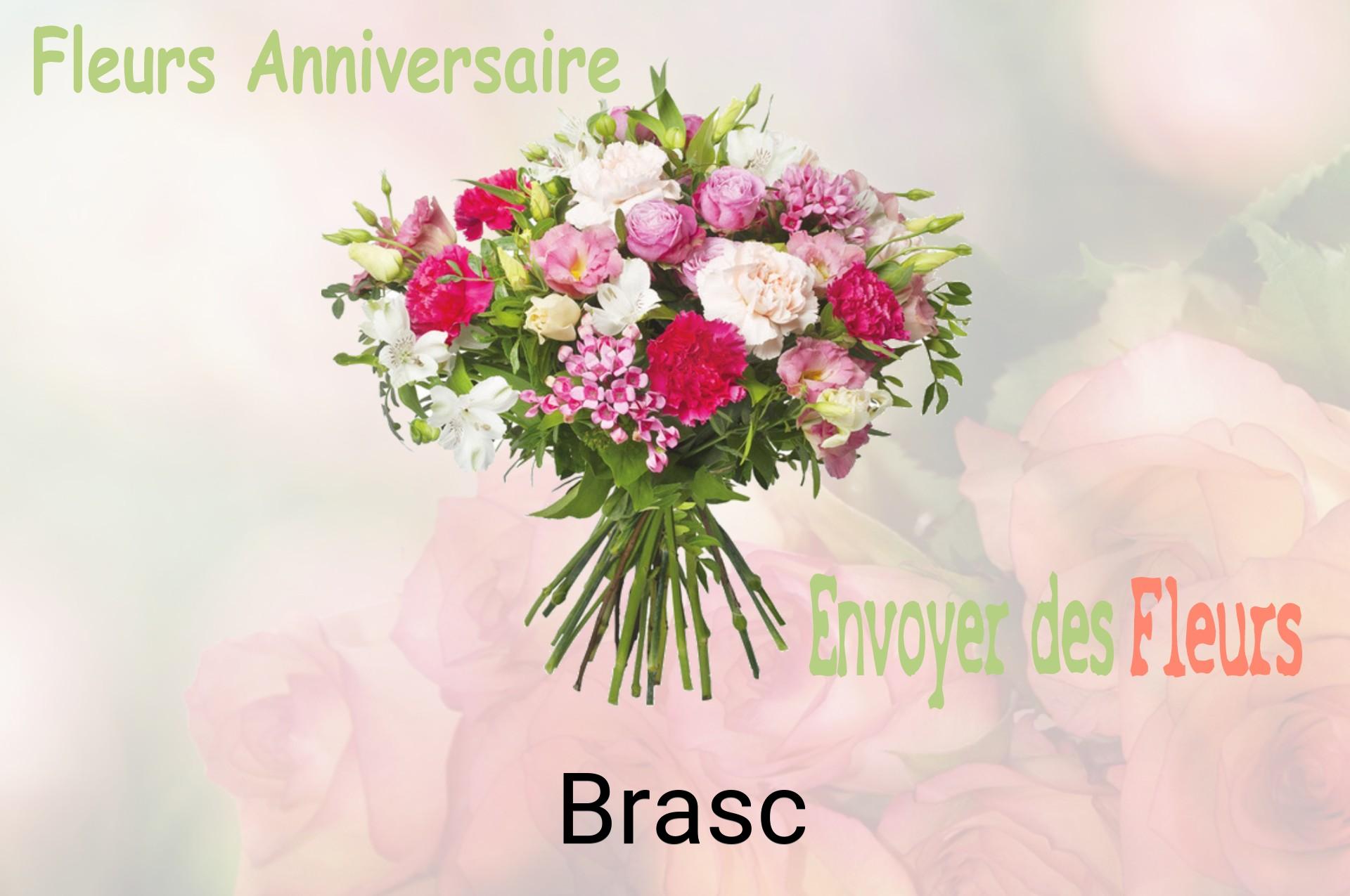 Bouquet de fleurs d’anniversaire livré à Brasc