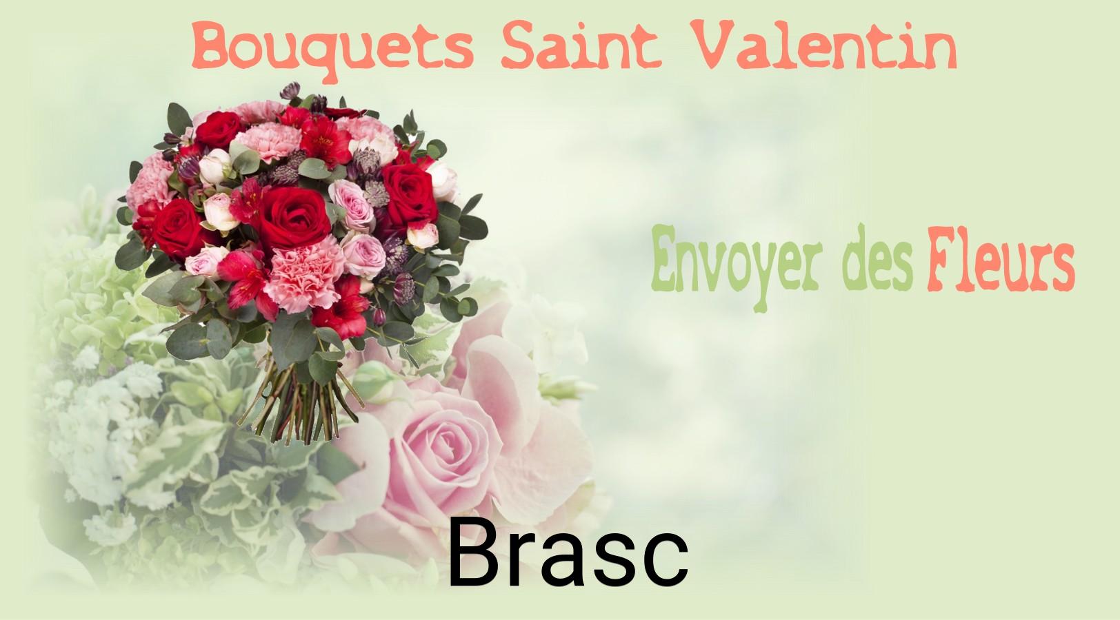 Roses de Saint-Valentin livrées à Brasc